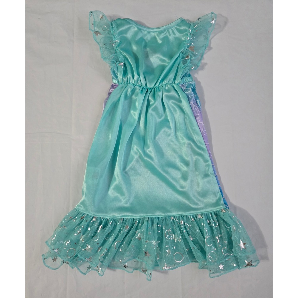 Disney Princess Ariel The Little Mermaid Nightgown Teal Purple 2T RN87652 NWOT - Picture 8 of 13